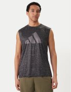 adidas Тениска от техническо трико Workout Essentials Brandlove KA5545 Сив Regular Fit
