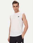 adidas Тениска от техническо трико Workout Essentials Feelready KD5424 Бял Regular Fit