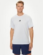 adidas Тениска от техническо трико Workout Logo IT2128 Син Regular Fit
