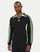 adidas Тениска с дълъг ръкав Teamgeist adicolor JW5908 Черен Loose Fit