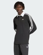 adidas Тениска с яка и копчета 3-Stripes Rugby Longsleeve Polo KE3576 Regular Fit