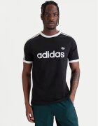 adidas Тишърт 3-Stripes Ringer KF0417 Черен Slim Fit
