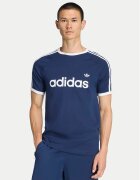 adidas Тишърт 3-Stripes Ringer KF0419 Тъмносин Slim Fit