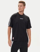 adidas Тишърт 90s Stripe JX3068 Черен Regular Fit