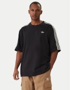 adidas Тишърт adicolor 3-Stripes KD4095 Черен Oversize