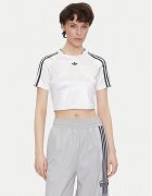 adidas Тишърт adicolor Teamgeist Baby JD0269 Бял Slim Fit