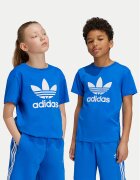 adidas Тишърт adicolor Trefoil IY7425 Син Regular Fit