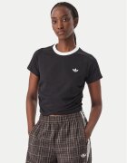 adidas Тишърт Adiluna Season 2 X Jennie Layered T-Shirt LD8928 Черен Regular Fit