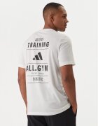adidas Тишърт Category Training Graphic JM8976 Екрю Regular Fit