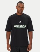 adidas Тишърт Common Goal JM1752 Черен Loose Fit