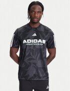 adidas Тишърт Common Goal JW0247 Черен Regular Fit