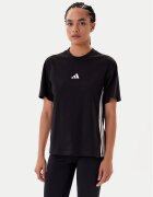 adidas Тишърт Essentials 3-Stripes JD0846 Черен Regular Fit