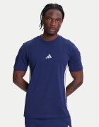 adidas Тишърт Essentials 3-Stripes JE6399 Син Regular Fit