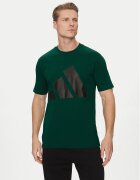 adidas Тишърт Essentials Big Logo JE8932 Зелен Regular Fit