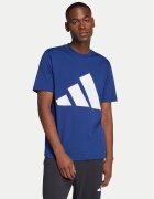 adidas Тишърт Essentials Big Logo JE8940 Тъмносин Regular Fit