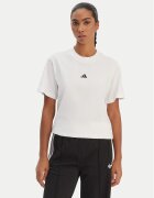 adidas Тишърт Essentials Small Logo JC5944 Бял Regular Fit