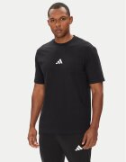 adidas Тишърт Essentials Small Logo JE9024 Черен Regular Fit