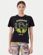 adidas Тишърт FARM Graphic JV8609 Черен Regular Fit