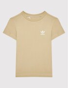 adidas Тишърт HK7437 Бежов Regular Fit