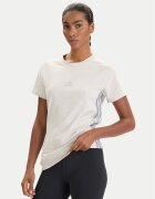 adidas Тишърт Holiday 3-Stripes JM1880 Бежов Slim Fit