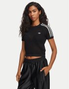 adidas Тишърт Knitted Crochet Tee KC6481 Regular Fit