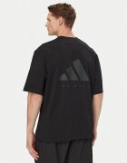 adidas Тишърт PrimeLift Workout JN3680 Черен Oversize