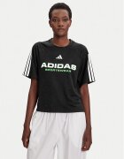 adidas Тишърт Tiro x Common Goal Jacquard JL9212 Черен Loose Fit