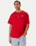 adidas Тишърт Trefoil Essentials KC8984 Червен Oversize