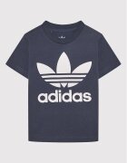 adidas Тишърт Trefoil HE2190 Тъмносин Regular Fit