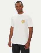 adidas Тишърт Trefoil Series JW2975 Бял Loose Fit