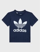 adidas Тишърт Trefoil Tee HK7503 Тъмносин Regular Fit