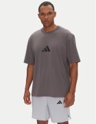 adidas Тишърт Z.N.E. JC5483 Сив Loose Fit
