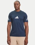adidas Тишърт Z.N.E. JW4735 Тъмносин Regular Fit