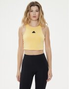 adidas топ City Escape IS0668 Жълт Slim Fit