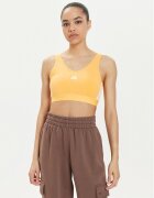 adidas топ Essentials 3-Stripes IR6110 Жълт Slim Fit
