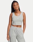 adidas топ Essentials Small Logo JD0561 Бежов Slim Fit