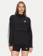adidas Ветровка Essentials 3-Stripes JE1312 Черен Regular Fit