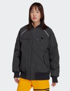 adidas Яке бомбър HK5233 Сив Oversize