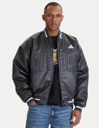 adidas Яке бомбър Stadium JZ6913 Сив Loose Fit