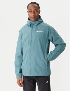 adidas Яке за дъжд Terrex Multi 2L RAIN.RDY JL9774 Зелен Regular Fit