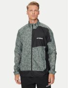 adidas Яке за джогинг Terrex Trail Running IW9238 Зелен Regular Fit
