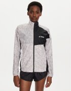 adidas Яке за джогинг Terrex Trail Running IW9245 Екрю Regular Fit