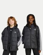 adidas Зимно яке Essentials 3-Stripes JL7402 Черен Regular Fit