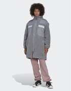 adidas Зимно яке Sherpa HK5256 Сив Relaxed Fit