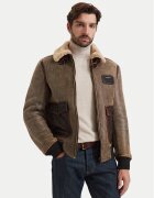 Aeronautica Militare Кожено яке 262PN0165U100876 Regular Fit