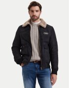 Aeronautica Militare Кожено яке 262PN0167U100876 Regular Fit