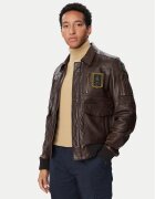 Aeronautica Militare Кожено яке 262PN0846U100839 Regular Fit