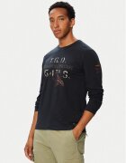Aeronautica Militare Тениска с дълъг ръкав 262TS2569UJ00641 Regular Fit