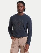 Aeronautica Militare Тениска с дълъг ръкав 262TS2577UJ00749 Regular Fit