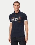 Aeronautica Militare Тениска с яка и копчета 261PO1916UP00191 Regular Fit